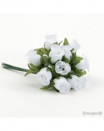 Ramito rosas blancas precio x pomo de 12