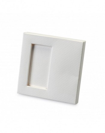 Caja 2 napolitanas blanca 10x10x1