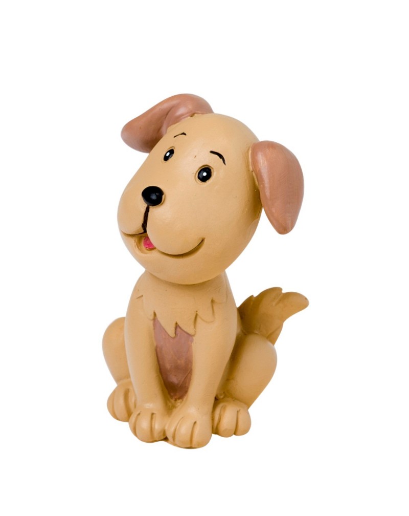 Figura poliresina Pop&Fun family perrito 7cm.