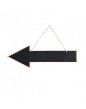 Pizarra flecha (60x20x1cm) indica. izquierda tiza incluida