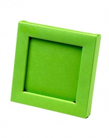 Caja marco verde pistacho 10x10x1