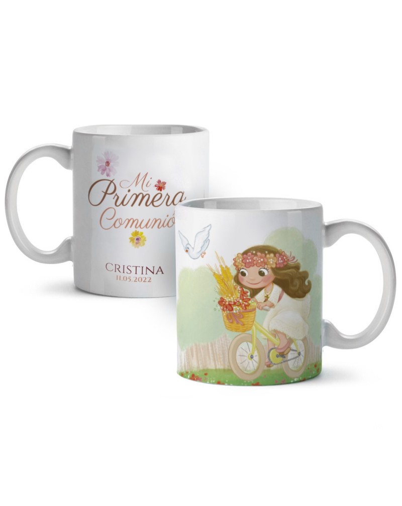 Taza niña Comunión