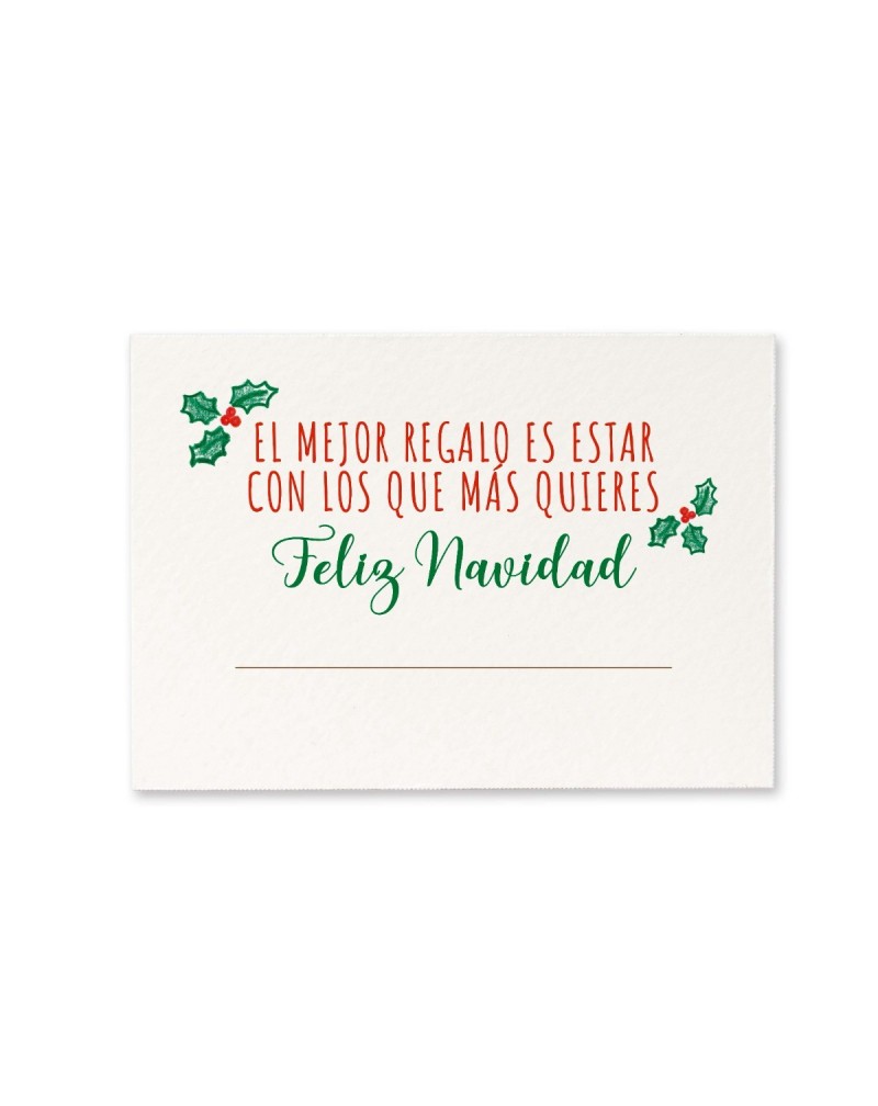 Tarjeta marca sitio Feliz Navidad 7