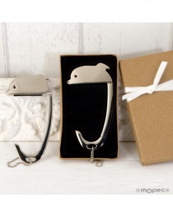 Cuelga bolsos Delfín en caja regalo decorada