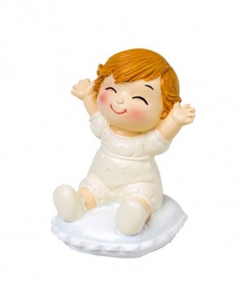Figura bebé Pop &Fun sentado en cojín 8cm.